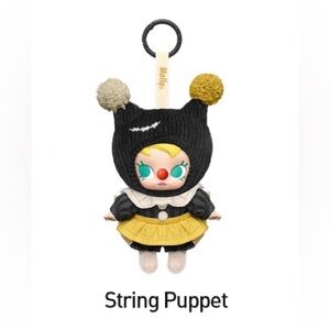 🎪Why So Serious🎪💛 STRING PUPPET 🖤{Molly} Guaranteed🆕BRAND NEW SEALED 🟥 POP MART